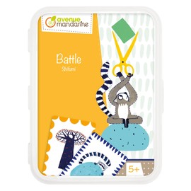 Avenue Mandarine CO181C Card Game, Suitable for Children from 5 Years, 1 Pack, Shifumi