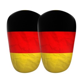 JDP Mini Shin Pads, Extra Small Shin Pads, Football, Men, Non-Slip Mini Shin Pads, Children's Football, Football Shin Pads, Small, 10 x 6 cm, Germany Edition