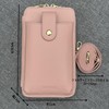 [SCWEICHUN] Smartphone Pouch, Women's, Smartphone Shoulder Bag, Cross-body Carrying Pouch,