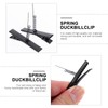 Abaodam 100pcs Duck Bill Clips with Spring Metal Hair Clips