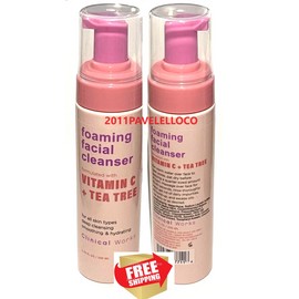 Clinical Works Foaming Facial Cleanser w/ Vitamin C + Tea Tree / NEW