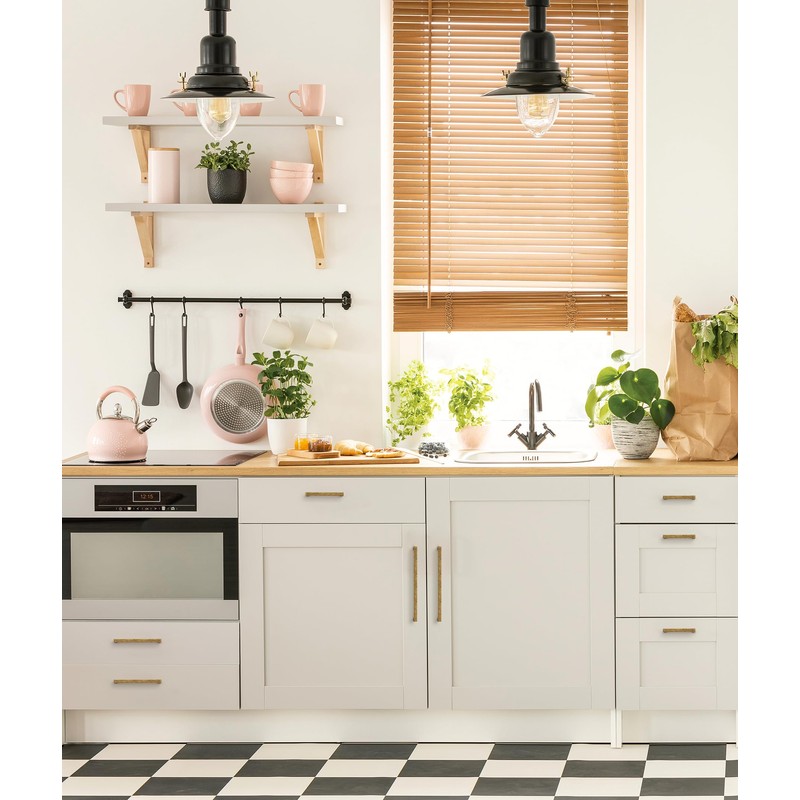 Ravinte 10 Pack Solid 3-1/2 Inch Kitchen Square Cabinet Handles