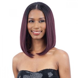 OVAL PART LONG BOB (2 Dark Brown) - FreeTress Synthetic Wig