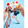 Baby Pull String Toys Silicone Travel Pull String Activity Sensory