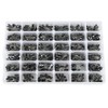 1000pcs 36 Values Electrolytic Capacitor Assorted Kit 10V~50V 0.1uF to