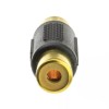CABLE WHOLESALE Gold Plated RCA Coupler, Female RCA-FFG