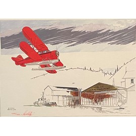 Steve Hillyer, Mercy Flight, AK Aviation History Series "A" No. 5, Signed