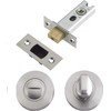 Deals in DIY Bathroom Toilet Door Mortice Tubular Deadbolt 64mm