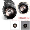 Infrared Flashlight, 850nm IR Lighting Flashlight, Zoomable IR LED Flashlight,