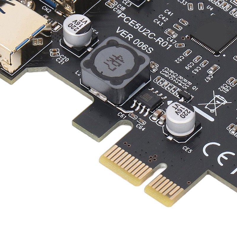 PCIe to USB 3.2 Gen 1 Card with 20 Gbps