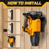 Wall Mount Holder for Dewalt Leaf Blower(DCBL722), Wall Bracket Compatible