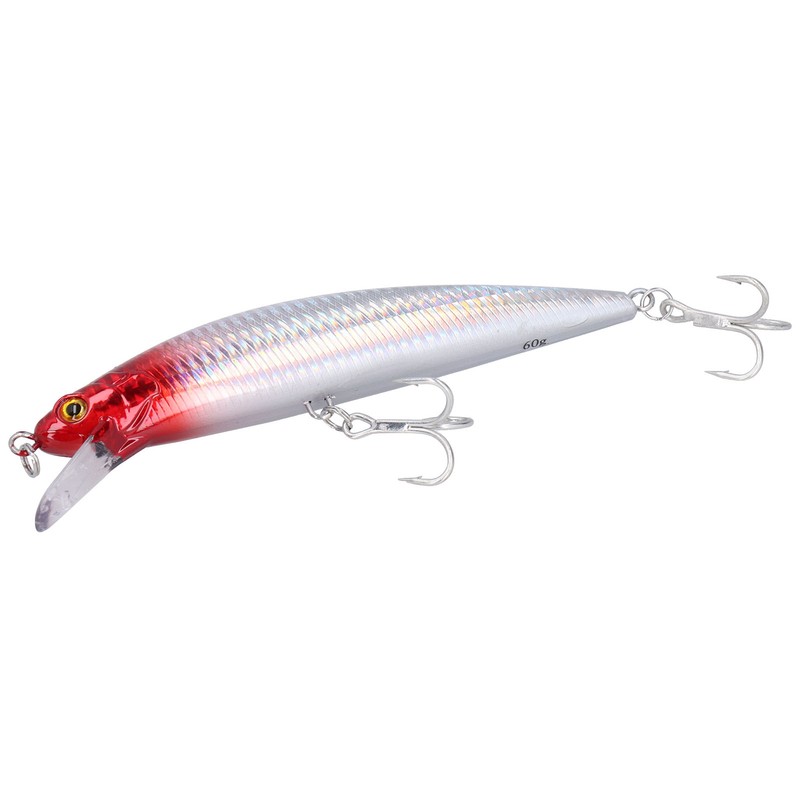 Sea Fishing Sinking Lure 60g Stainless Steel Plastic Artificial Simulation