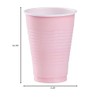 Party Dimensions Pink Solid Color Plastic Party Cup (12 Oz.)
