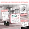 EazeID Pink Label Maker Machine with-Tape, Kids Label Maker Waterproof-Labels,