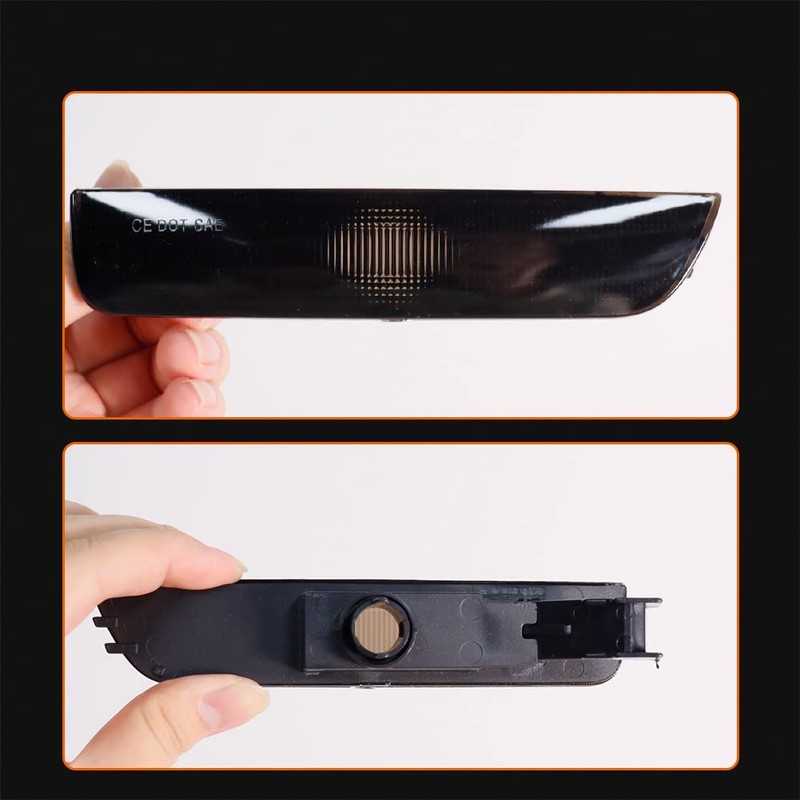 ADIIL Front Bumper Side Marker Light Housing For 2001 2002