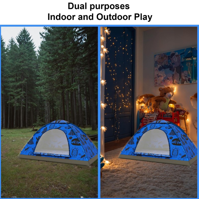 KidzAdventure 2 in 1 Indoor/Outdoor Tent for Kids, Small 1