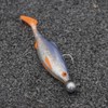 Berkley Pulse Realistic Roach Prerigged Soft Bait Shad with Jig