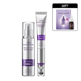 Missha Am Pack Get Time Revolution 100 Shot Spiccules Serum +500 Shot Eye Cream / 미샤앰플팩 증정타임레볼루션 100샷 스피큘세럼+500샷 아이크림