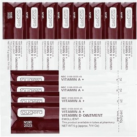 Tattoo Aftercare Cream, Microblading Aftercare Ointment Vitamin A&D Anti Scar Cream For Makeup Microblading And Tattoo Care Supplies，White 12PCS