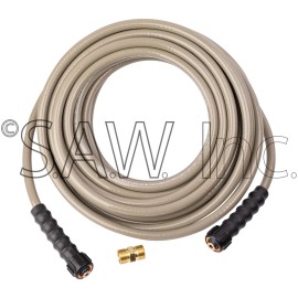 Simpson 41109 Simpson MorFlex 5/16" - 50 ft 3700 PSI Hose with Dual M22 Twist Connection