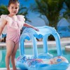 Flotadores Salvavidas Inflable Infantil Con Techo Para Bebé