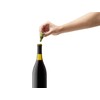Rabbit Wine and Beverage Bottle Stoppers with Grip Top (Blue,
