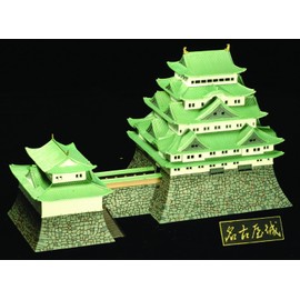 Doyusha S-23 1/350 Japanese Famous Castle Standard Nagoya Castle Plastic Model Molded Color