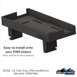 For Axial V2 Trail Tray (fits Axial® SCX10 Pro) Lipo Battery Tray