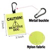 Dog Reactive Alert Hanging Patch Caution Stop Dog Alert Hanging