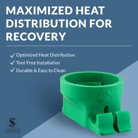 Veterinary Patient Warming Cage Door Adapter for Covidien WarmTouch Warming Unit - Pet Cage Heating System, Easy-Install Design for Veterinary Cages, Compatible Heated Blanket Attachment - Light Green