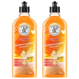 Generic Floor Cleaner & All-Purpose Cleaner Plant-Based and Biodegradable Formula Kitchen, Floor, Bathroom and Surface Cleaning Product for Home, Orange Scent, 33.8 Fluid Ounces (Orange)