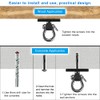 Dolibest Wall Mount Bracket, Ceiling Anchor for Home Suspension Training
