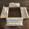 Yuanhe Domino Holder Trays Rack - Set of 4 Wooden