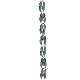 Rain Chains for Gutters Outside, 7.87FT Adjustable Metal Rain Catcher Chain