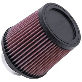 K&N Filtro de admisión de aire universal con abrazadera: alto rendimiento, lavable de alta calidad, filtro de repuesto: diámetro de brida: 3 pulgadas, altura del filtro: 5.5625 pulgadas, longitud de
