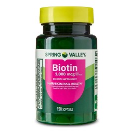 Biotin 150 Hair Skin Nails Control Caida Cuidado Cabello