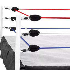 Figures Toy Company Red, White & Blue Ring Ropes for LARGE WWE Wrestling Action Figure Rings