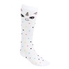 TupTam Girls' Knee-Length Socks, Patterned, Pack of 3, Colour mix