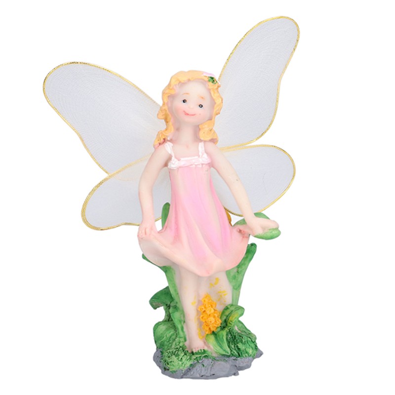 4Pcs Flower Fairies Figurines Statue Garden Home Ornament Resin Model