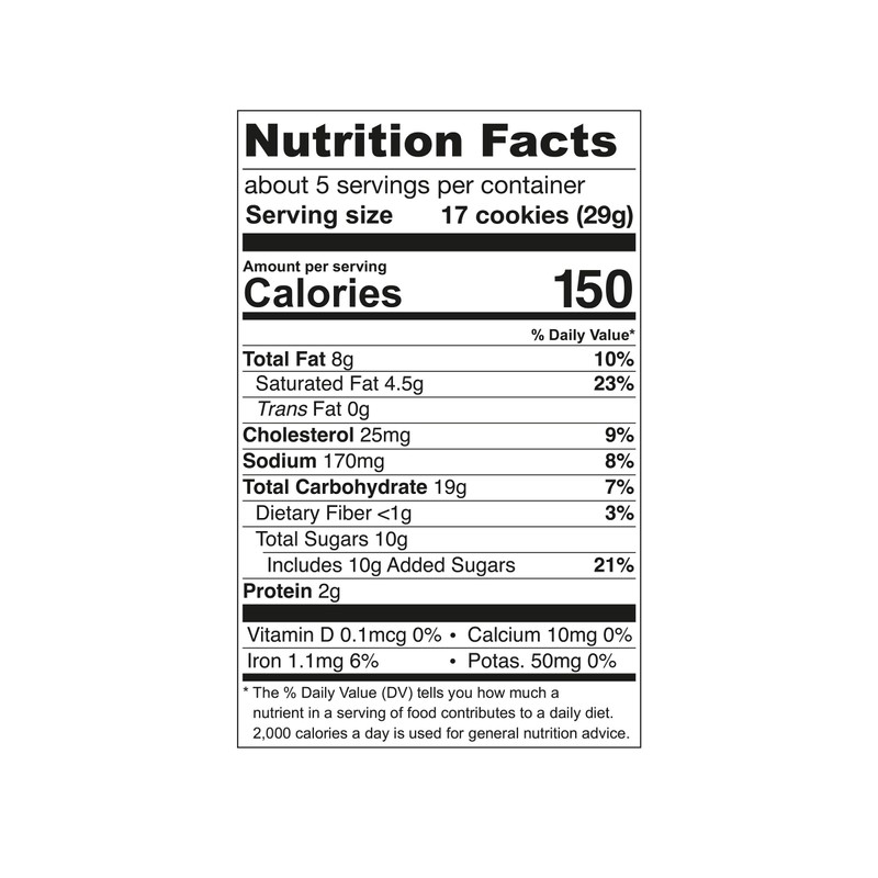Tate's Bake Shop Tiny Chocolate Chip Cookies, 5.5 oz