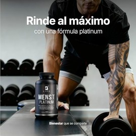 B Life | Fórmula Avanzada Platinum para Hombre | 260 Cápsulas 4000 mg por porción. Fenogreco, Creatina, Aminoácidos, Vitaminas y Minerales. Ingredient
