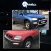 GTINTHEBOX Clear Front Bumper Switchback LED Paking Signal Lights For