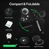 VIVOSUN 30X 60X Illuminated Jewelers Loupe Foldable Magnifier with LED