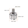 sourcing map 4pcs Vernier Calipers Locking Screws M2.5x4mm Round Flat