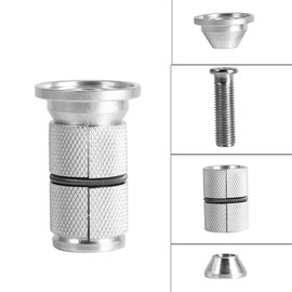 Bicycle Carbon Fork Extension Bicycle Headset Screw Durable Stability Easy to Use 28.6mm Bike Headset Made of High Stainless Steel