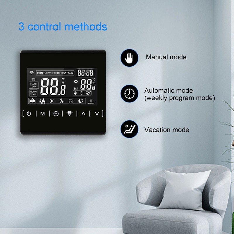 Intelligent Temperature Controller WiFi Electric Heating Thermostat for Floor Heating
