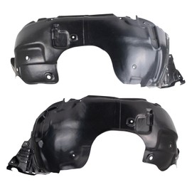 TRQ TRQ Front Inner Fender Liner Set Compatible with 2014-2015 Kia Sorento KI1248139 KI1249139