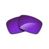 Alphax Plasma Purple Mirrored Polarized Replacement Lenses for Oakley Holbrook