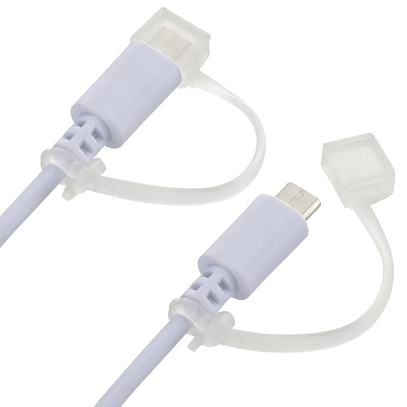 Ohm Electric HS-A2SPCT3-W 00-5197 OHM Lightning & Micro USB Plug