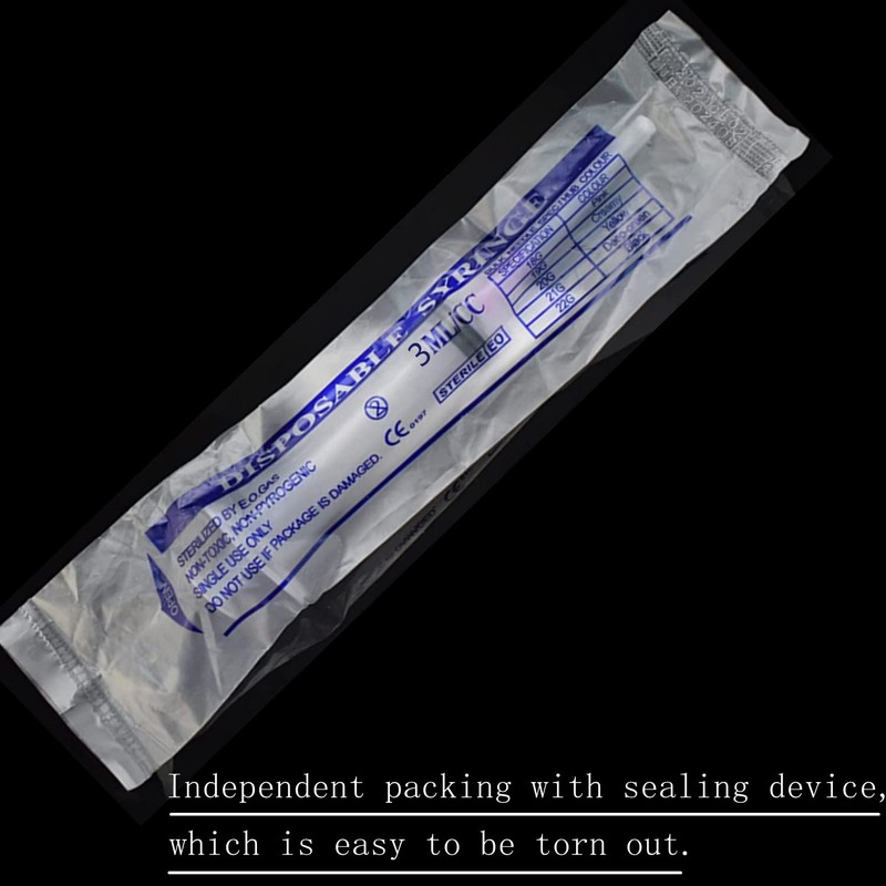 20 Pack 3ml 23Ga Disposable Lab Dispensing Tool Luer Lock